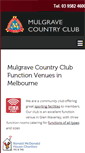 Mobile Screenshot of mulgravecc.com.au
